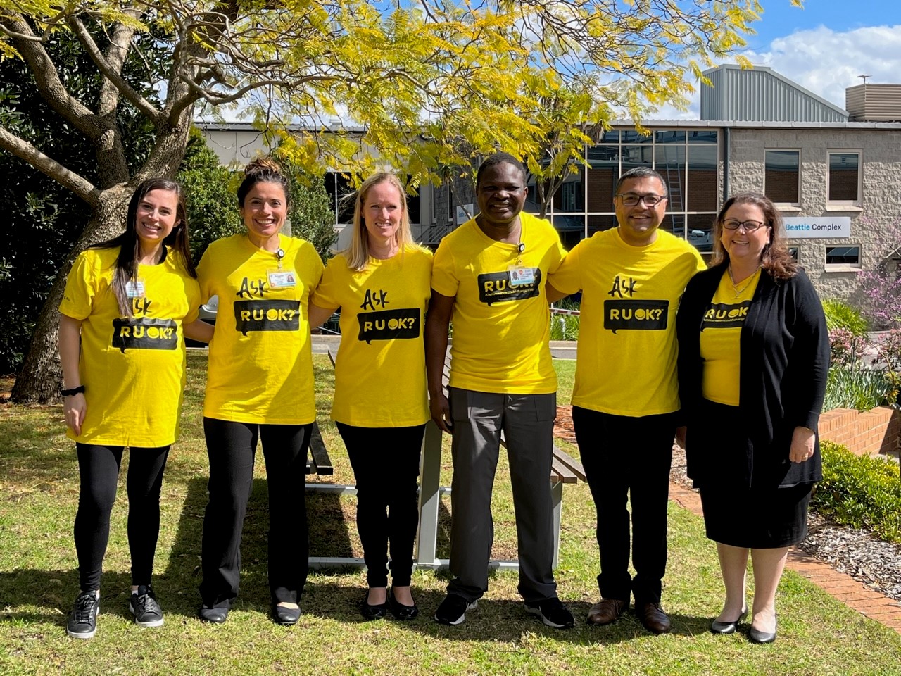 San staff support National Day of Action, R U OK? Day