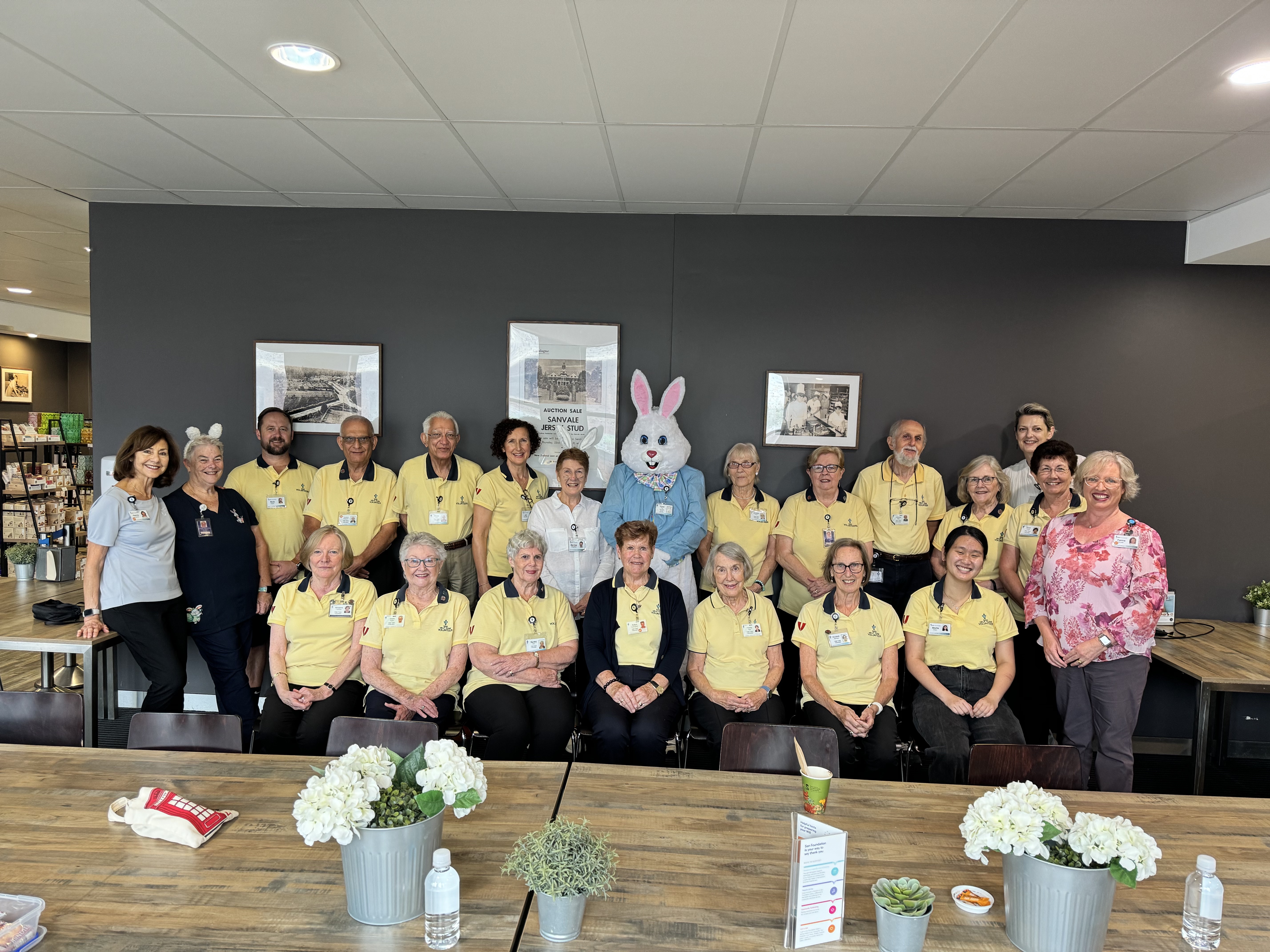Easter Bunny hops by Sydney Adventist Hospital